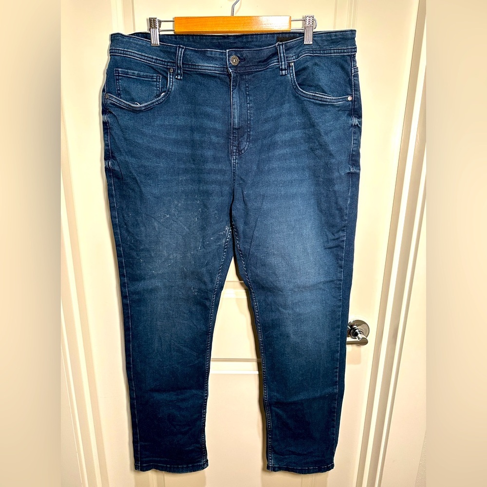 THE PERFECT JEAN - Slim Thick Indigo Stretch Jean, Size 38x30